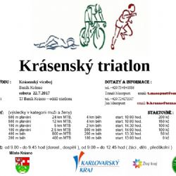 Krásno: Ve městě se bude konat triatlon