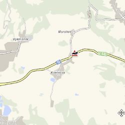 Květnová: Nehoda. Pozor! Nepřehledná dopravní situace