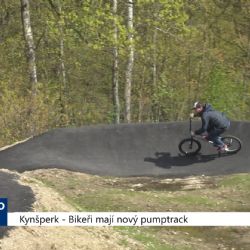 Kynšperk: Bikeři mají nový pumptrack (TV Západ)