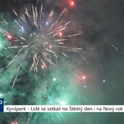 Kynšperk: Lidé se setkali o Vánocích i na Nový rok (TV Západ)