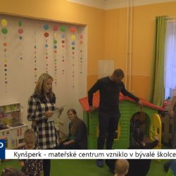 Kynšperk: Mateřské centrum vzniklo v bývalé školce (TV Západ)