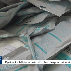 Kynšperk: Město zahájilo distribuci respirátorů FFP2 seniorům (TV Západ)