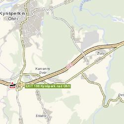 Kynšperk nad Ohří: Na šestce došlo ke střetu dvou vozidel