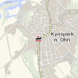 Kynšperk nad Ohří: Osobní vozidlo narazilo do domu