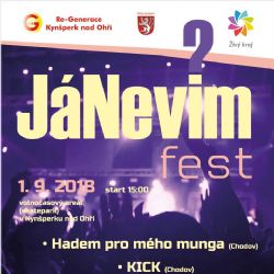 Kynšperk nad Ohří: Ve městě se uskuteční první ročník JáNevim festu