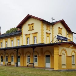 Kynšperk nad Ohří: Výpravní budova železniční stanice prošla opravou