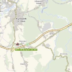 Kynšperk: Střet osobního vozidla s cyklistou