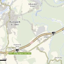 Kynšperk, Zlatá: Řidič motocyklu nezvládl řízení, je v kritickém stavu