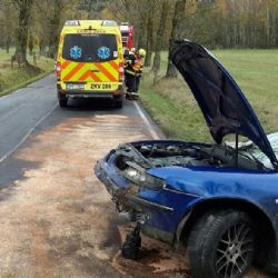 Kynžvart: Při nehodě se zranila jedna osoba 