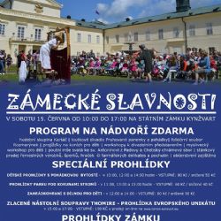 Kynžvart: Zítra se konají Zámecké slavnosti