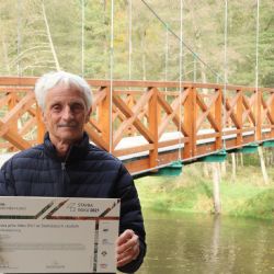 Lávka přes řeku Ohři získala zvláštní Cenu svazu měst a obcí 