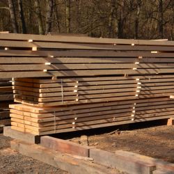 Lázeňské lesy Karlovy Vary posílají stavební materiál na bouří postiženou Moravu