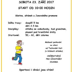 Lázně Kynžvart: Město zve na Slatinský běh