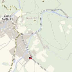 Lázně Kynžvart: Osobní vozidlo havarovalo mimo vozovku