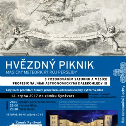 Lázně Kynžvart: Zámek zve na magický roj Perseid