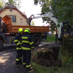 Liboc: Dnes dopoledne zasahovali hasiči u úniku plynu