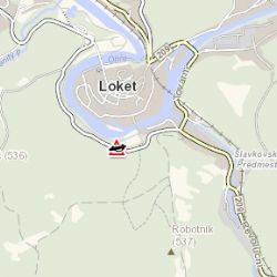 Loket: Autobus narazil do svodidel