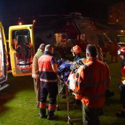 Loket: Muž se polil hořlavinou a zapálil se