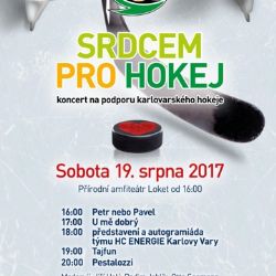 Loket: Koncert Srdcem pro hokej podpoří karlovarský hokej 