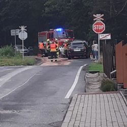 Loučky: Na místě dopravní nehody jsou všechny složky IZS