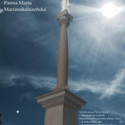 Mariánské Lázně: Děkovný mariánský sloup