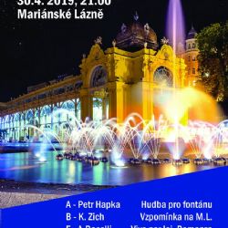 Mariánské Lázně: Dnes bude slavnostně zahájen provoz Zpívající fontány