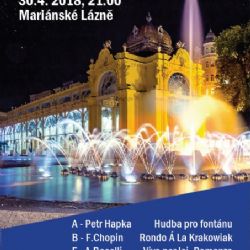 Mariánské Lázně: Dnes proběhne slavnostní zahájení zpívající fontány