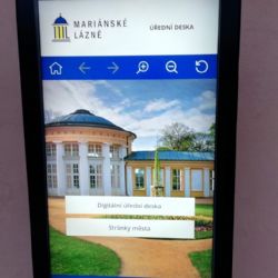 Mariánské Lázně: Město má novou digitální úřední desku