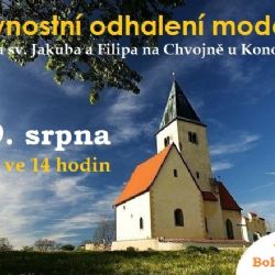 Mariánské Lázně: Park Boheminium zítra slavnostně odhalí model kostela na Chvojně