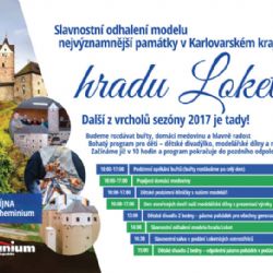 Mariánské Lázně: Poslední sobotu v měsíci proběhne slavnostní odhalení modelu hradu Loket