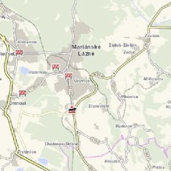 Mariánské Lázně: Pozor! Nehoda se zraněním