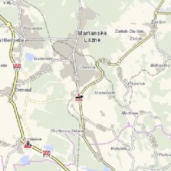 Mariánské Lázně: Střet dvou vozidel