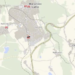 Mariánské Lázně: Střet dvou vozidel