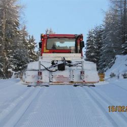 Mariánské Lázně: Úprava běžeckých lyžařských stop