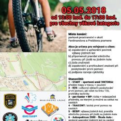 Mariánské Lázně: V květnu se bude konat Cyklistické odpoledne