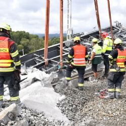 Mariánské Lázně: Vykolejený vlak - 52 hodin nepřetržité práce