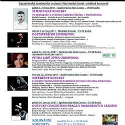 Mariánské Lázně: Západočeský symfonický orchestr má na červen připraveno několik koncertů