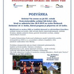 Mariánské Lázně: Zítra se koná XII. ročník Svatováclavského setkání lidí dobré vůle