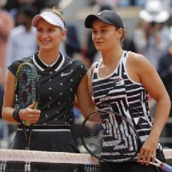 Markéta Vondroušová dnes bojovala ve finále French Open
