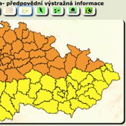 Meteorologové vydali poměrně komplikovanou výstrahu