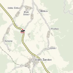 Milíkov: Střet motorkáře s osobním vozidlem