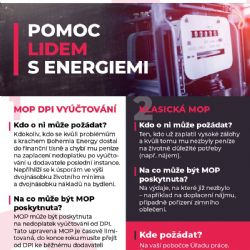 Mimořádná okamžitá pomoc s energiemi