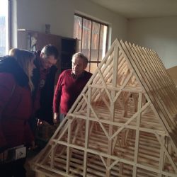 Model dalšího chebského krovu je ve výrobě