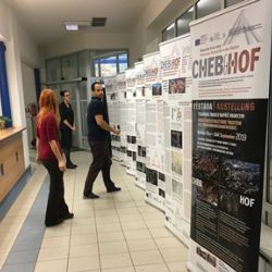 Na Krajském úřadě je k vidění výstava Historické krovy měst Cheb a Hof