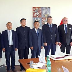 Na krajský úřad zavítala delegace z distriktu Xicheng