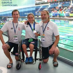 Na Mistrovství Evropy tělesně postižených plavců získala Vendula Dušková stříbro