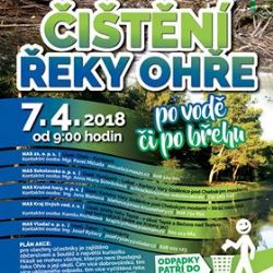 Na začátku dubna proběhne akce Čištění řeky Ohře