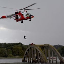 Námětem cvičení IZS byla stoletá povodeň