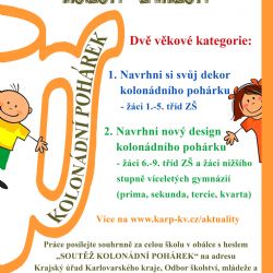 Navrhni kolonádní pohárek a vyhraj jednu ze zajímavých cen