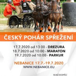 Nebanice: O víkendu se koná Český pohár spřežení
